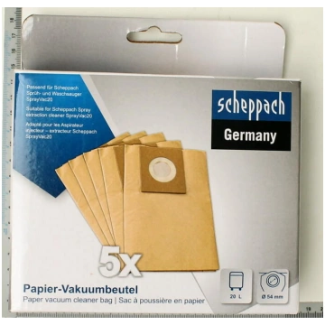 Putekļu sūcēja maisi SprayVac20, Scheppach, 790570