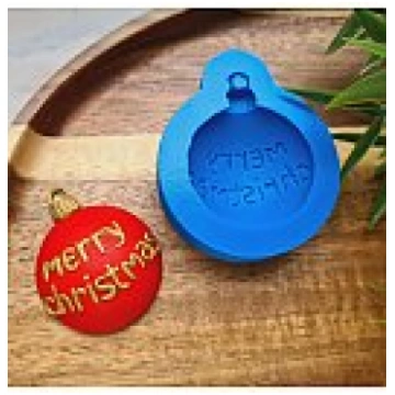 Silikona forma "Christmas tree toy", ~ 3.3*4.2 cm,