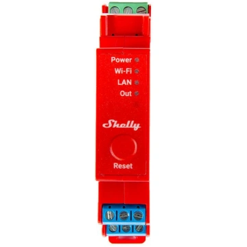 Shelly Pro 1PM DIN Rail Switch with Power measurem