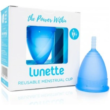 Menstruālā piltuve, 2. izmērs, zila Lunette