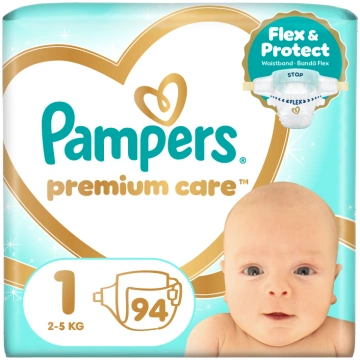 Autiņbiksītes Pampers Premium Care, 1 izmērs, 94 g