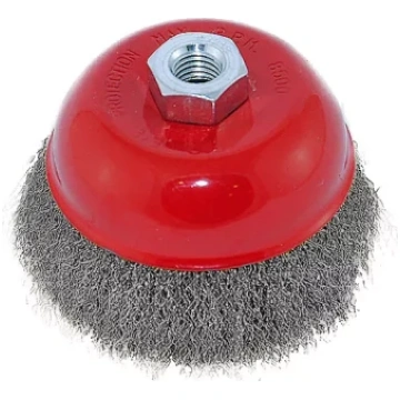 Koniskā birste M14 D60 mm tērauda, FASTER TOOLS, 3