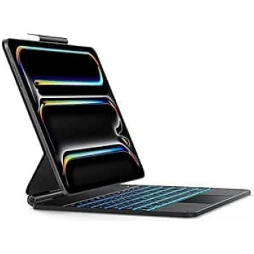 OMOTON Bluetooth magnētiskās tastatūras futrālis i