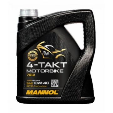 Motoreļļa Mannol 7812 Motorbike 4-Takt 10W-40 4 lt