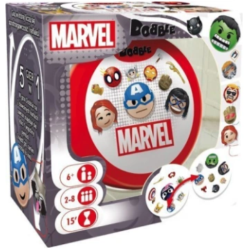 galda spēle dobble marvel emoji rebel
