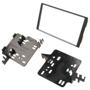 Radio frame; Hyundai,Kia; 2 DIN; black | RAM-40.75