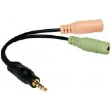 Logilink CA0021 3,5mm jack (M) - 2x 3,5mm (F) akse
