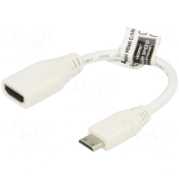 Accessories: connection cable | white | 100mm Rasp