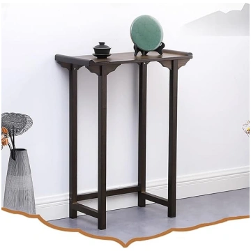 Console Sofa Table with Display Shelf for Living R