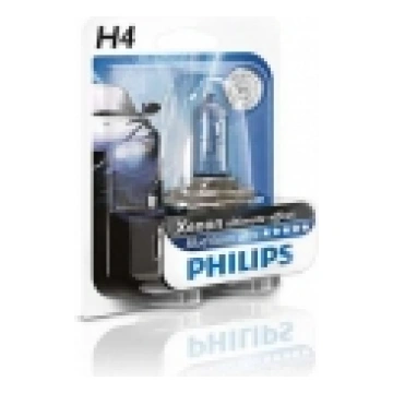 PHILIPS autospuldze H4 12V 60/55W Bluevision Ultra