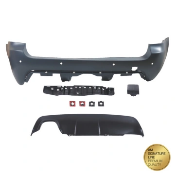 BMW 5 E61 Facelift Rear Bumper with Integrated Dif
