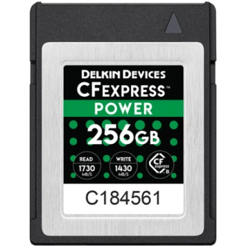 CFX atmiņas kartes, DELKIN, DELKIN CFexpress Power