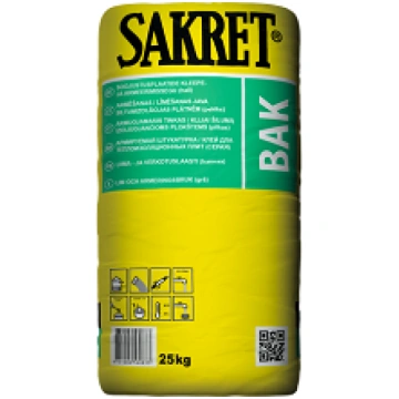 Sakret BAK (līmēšanas un armēšanas java siltumizol