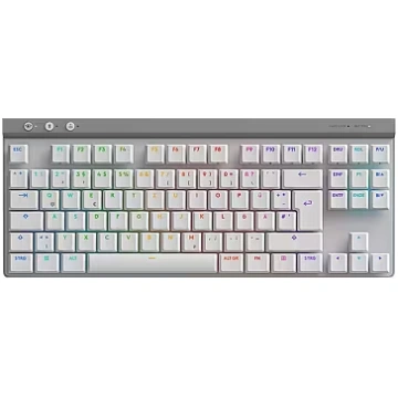 Logitech G515 Lightspeed TKL, GL Tactile, US, Whit