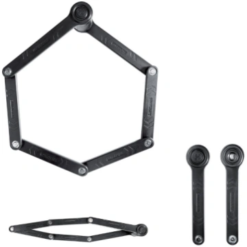 Kryptonite FOLDABLE LOCK KEEPER 510, BLACK