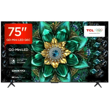 TCL 75Q6C 75" UltraHD 4K Mini LED Smart Android TV