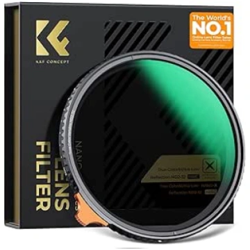 K&F CONCEPT Ultra-Low Reflection & Ture Colour ND 