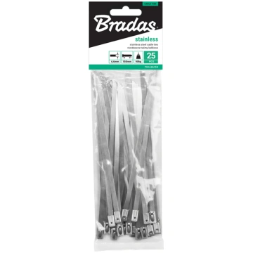 Stiprināšanas siksna Bradas, nerūsējošs tērauds, p