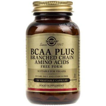 Solgar BCAA Plus - 50 kapsulas