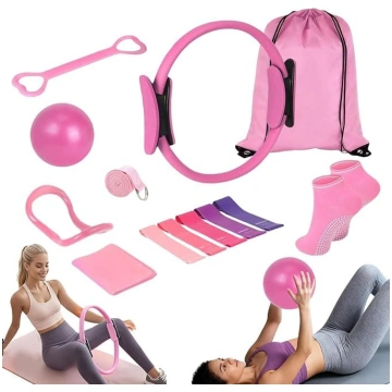 13 priekšmetu Pilates komplekts, Pilates gredzenu
