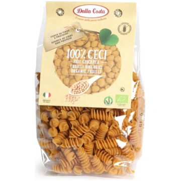 Dalla Costa Pasta Fusilli BIO turku zirņu (Bezglut