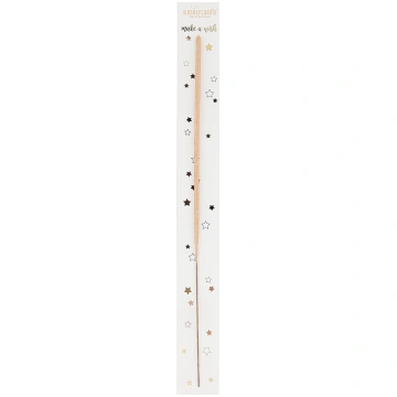Brīnumsvece Make a Wish, 30 cm, rozā zelta krāsa