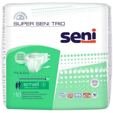 Autiņbiksītes Seni Super Trio, Small, 10 gab