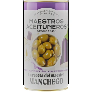 Zaļās olīvas MAESTROS ACEITUNEROS Sevillian, pildī