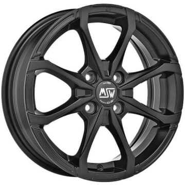 MSW MSW X4 Matt Black 6x16 4x100 ET44 CB60,1 60° 3