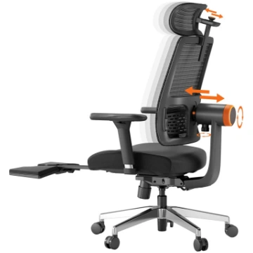 NEWTRAL MagicH-BPro ergonomiska krēsls ar kāju bal