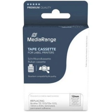 MediaRange label tape cartridge replaces Brother T