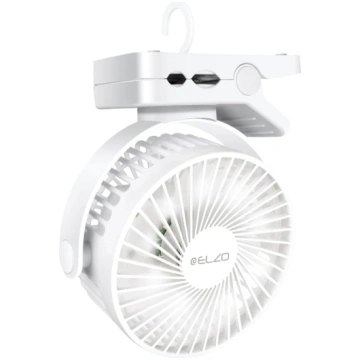 ELZO 12000 mAh kempinga ventilators, uzlādējams ga