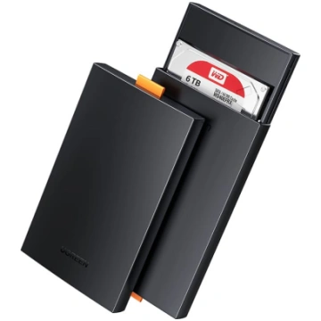 2,5"" SSD cietā diska korpuss USB 3.0 SATA melns U