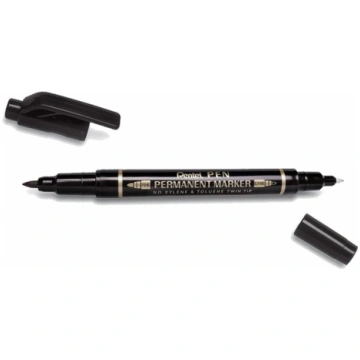 Permanentais marķieris Pentel, melns