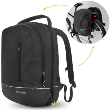 Wozinsky WBB30BK 2-in-1 Divkārša Velosipēda soma u