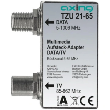 Axing TZU 21-65 multimediju spraudņa adapteris sad