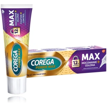 Corega Power Max Fixation Control neitrālas garšas