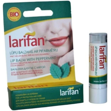Larifan lūpu balzams Piparmētra, 4g