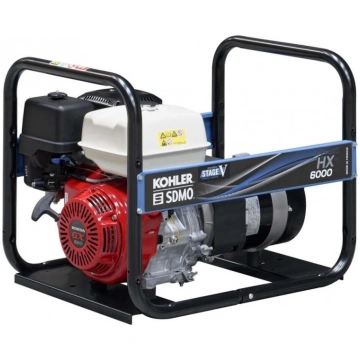 Invertora ģenerators SDMO HXC6000-C5; 5,6 kW; benz