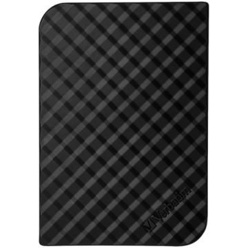 Cietais disks Verbatim, HDD, 2 TB, melna krās