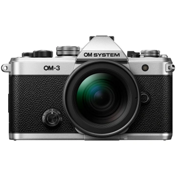 OM SYSTEM OM-3 with 12-45mm f4 PRO Lens Silver/Bla