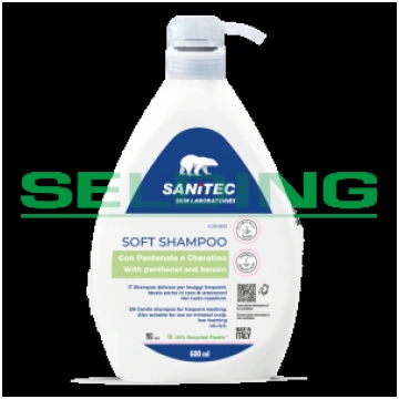 Šampūns Sanitec SOFT SHAMPOO, 600ml 6013 6013
