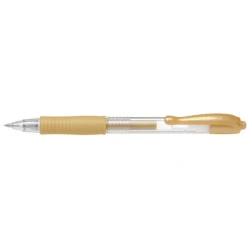 Pilot G-2 Metallic gēla pildspalva - zelts
