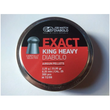 Diabolo king heavy cal.25 2.20g JSB MATCH DIABOLO 