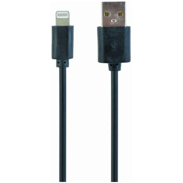 Gembird CC-USB2-AMLM-1M lightning cable Black