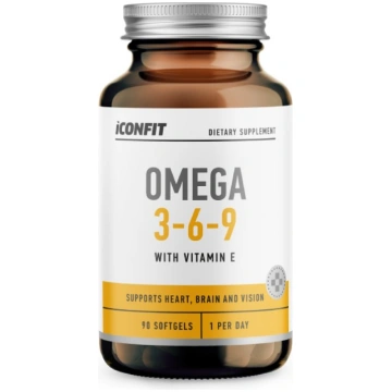 ICONFIT Omega 3-6-9 mīkstās kapsulas N90