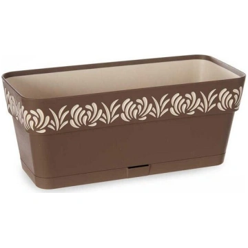 Self-watering planter Gaia Brūns Plastmasa (13,3 x