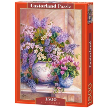 Puzle Puzzle Castorland Lilac Flowers, 1500 gab