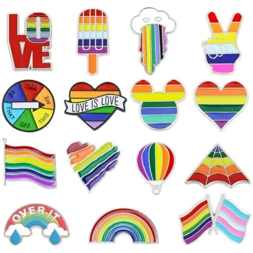 Yueser Pride Pin, 15 piespraužu komplekts Pins Pin