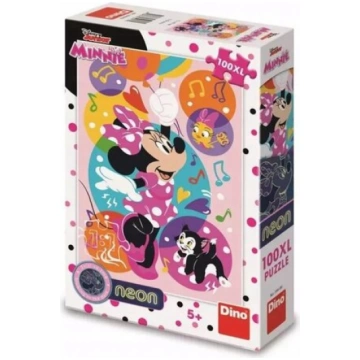 Dino 100 priekšmeti Puzzle Micky Minnie Neon